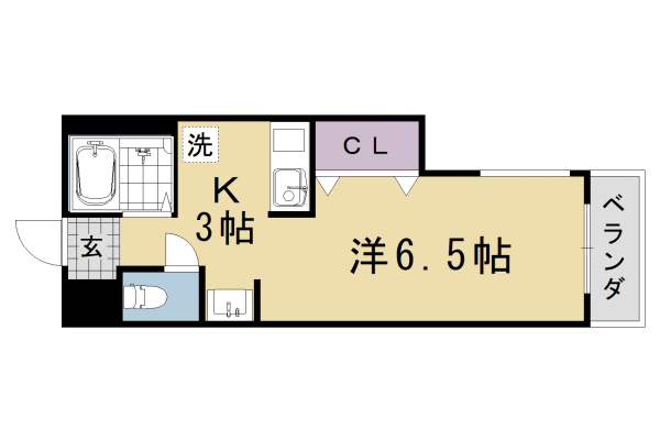 メゾンＳ＆Ｅの間取り