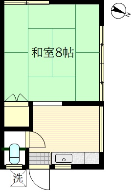 筑波荘の間取り