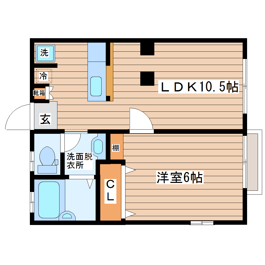 レジデンス長町南の間取り