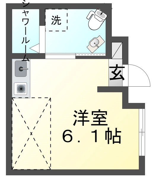 めぞんど・かしぇっとの間取り