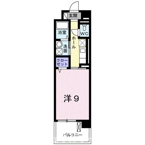 豊橋市下地町のマンションの間取り