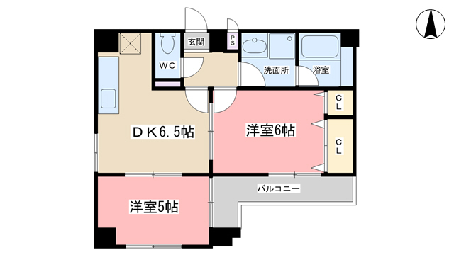 ヤマシナアーバンコテージの間取り