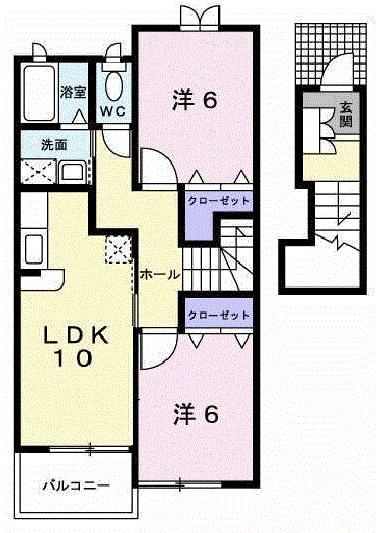 フレーシュの間取り