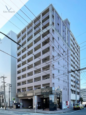 福岡市博多区中洲中島町のマンションの建物外観