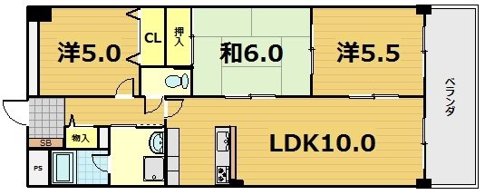 モイセス桜木の間取り