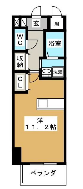 メディナ西大路駅前の間取り