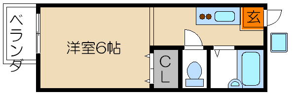 ヴィラ哲学の道の間取り