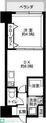 ミューズ竹の塚の間取り