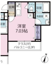 スフィーダみずほ台Iの間取り