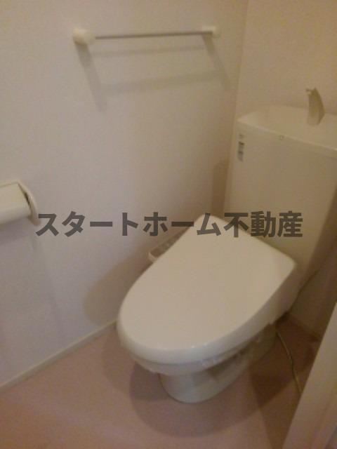 トイレ　ゆったりとした空間のトイレです
