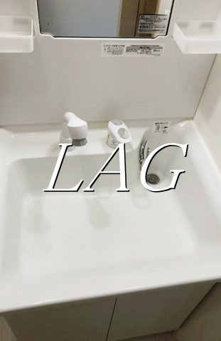 洗面設備　洗面台です。