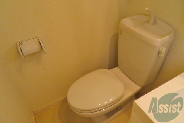 トイレ　少し変わった場所にトイレがありました