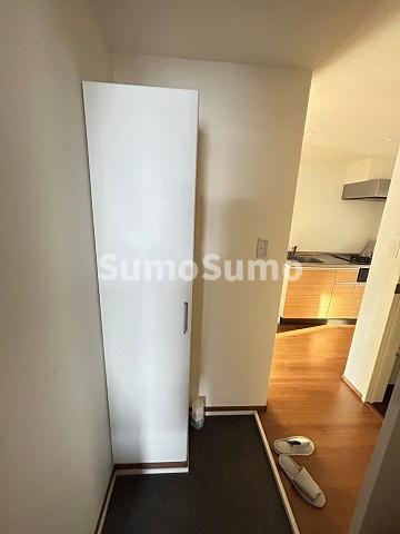 玄関　収納もある玄関です