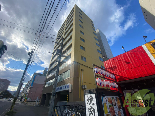 建物外観　札幌市中央区南１条西「札幌ＪＯＷ２ビル」