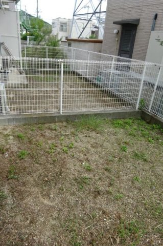 バルコニー　庭