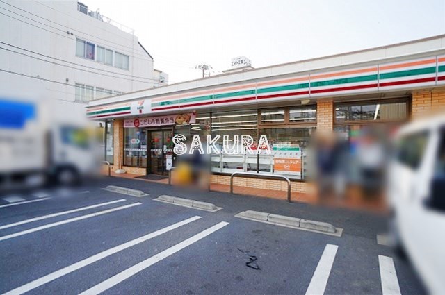 コンビニ　セブン‐イレブン 横浜綱島東６丁目店（コンビニ）まで455m
