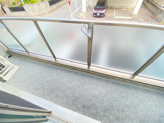 バルコニー　※別部屋の写真です