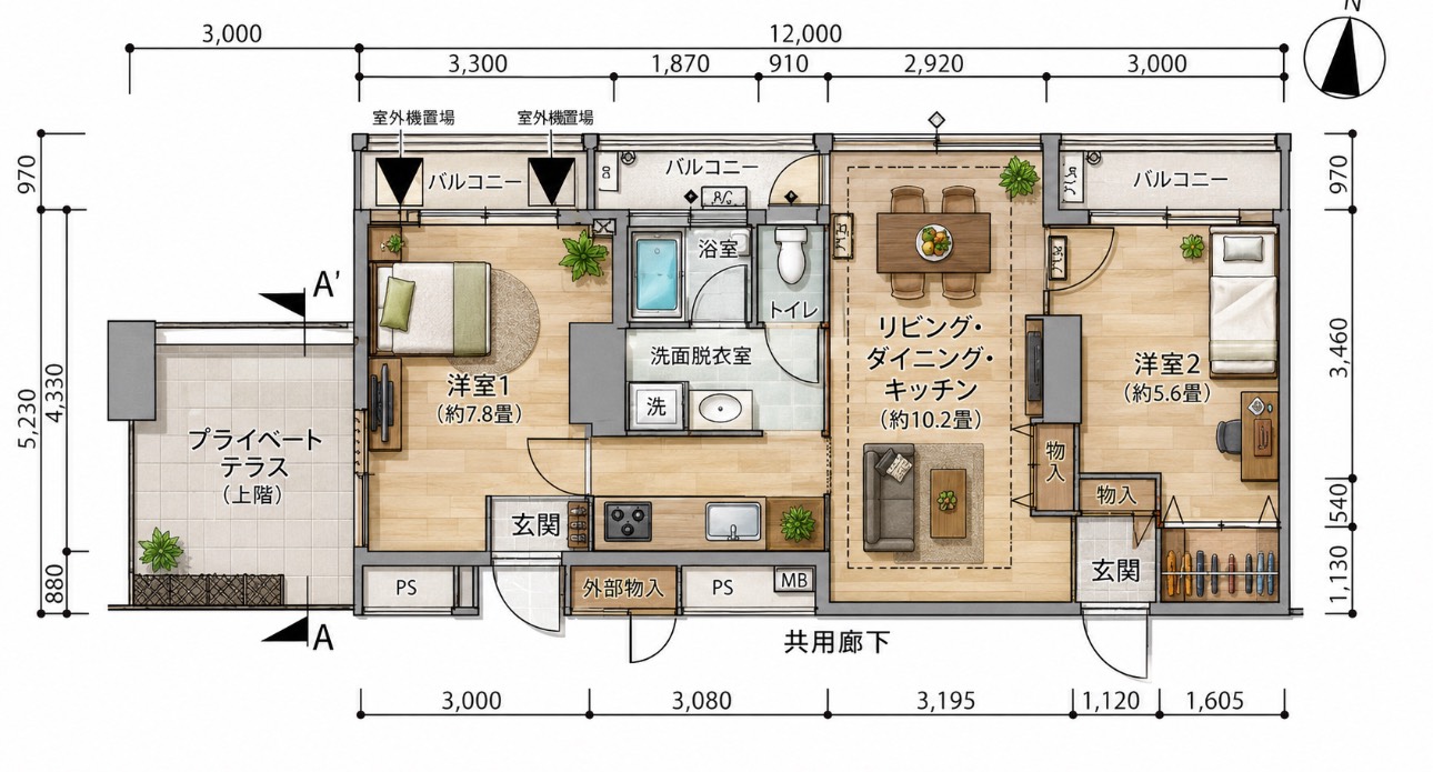 間取り図