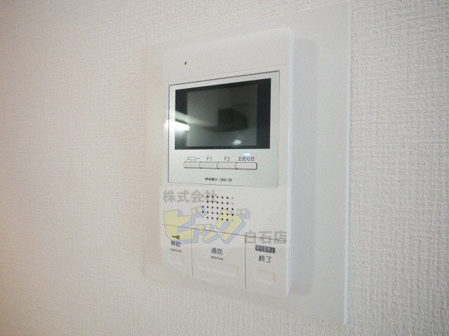 セキュリティ　モニター付きインターホン完備しています♪