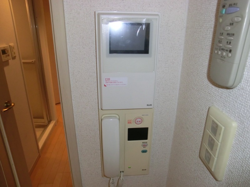 セキュリティ　室内洗濯機置き場です☆