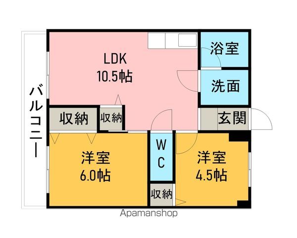 IR東刈谷の間取り写真