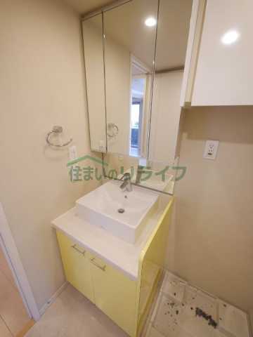 洗面設備　別部屋のお写真です