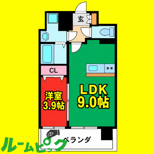 MAXIV新栄の間取り写真