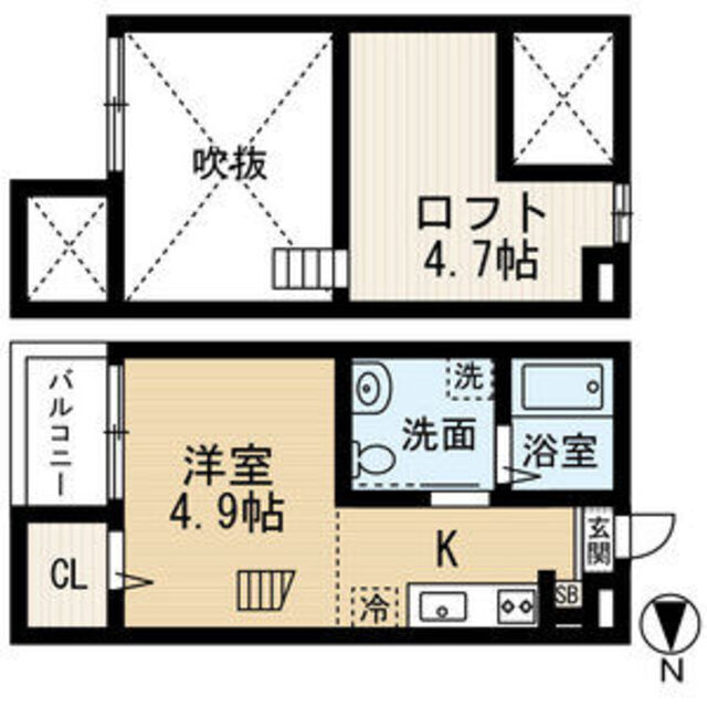 Housing Complex T2(ハウジンの間取り写真