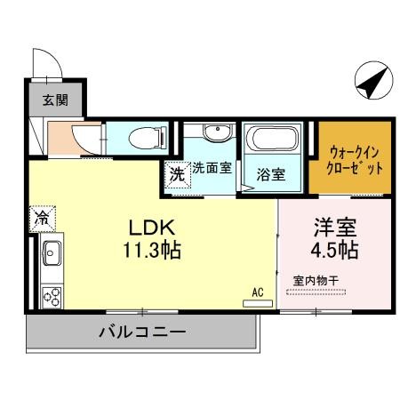 Le cielIIの間取り写真