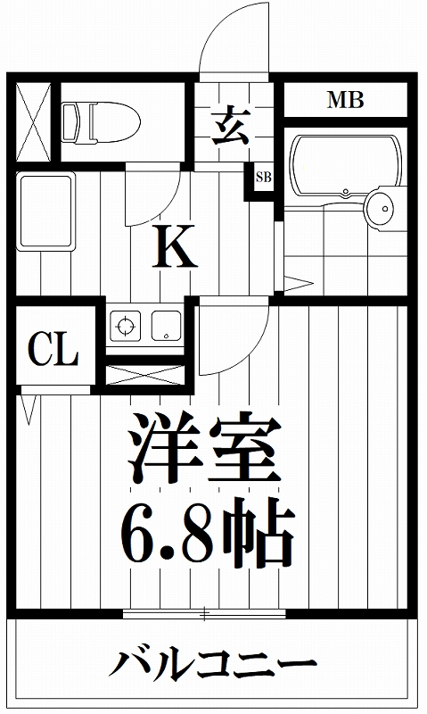 ドリームネオポリス北鴻池の間取り