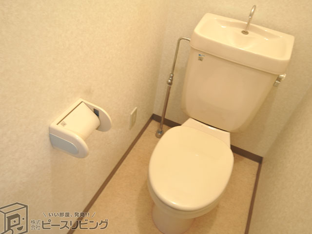 【グランディール矢三Dのトイレ】