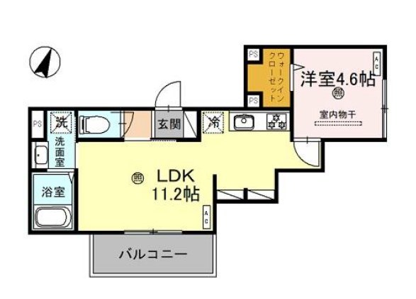 アンベリールの間取り