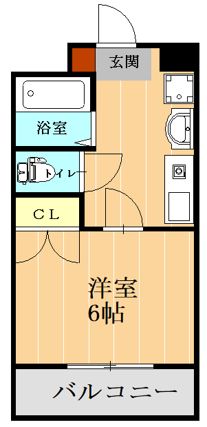 カーサ平成の間取り