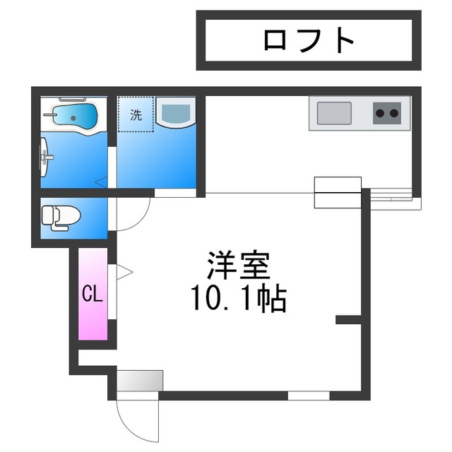 あんしん＋住道矢田08-1081の間取り