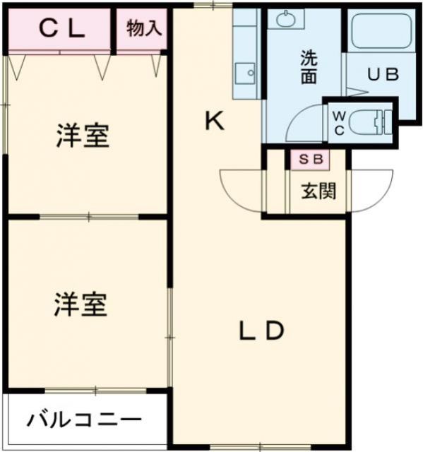 ピュアライフ中野通の間取り