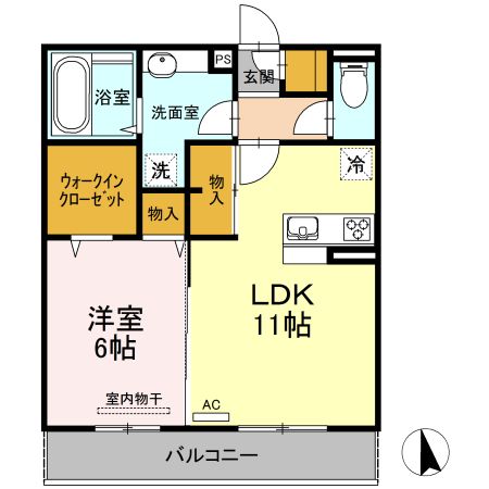 ロード８８　ミヨシの間取り