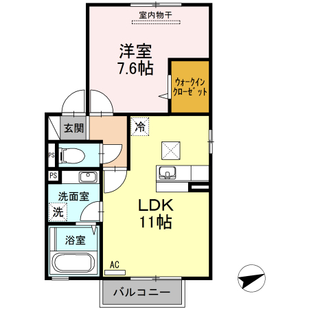 イストワールIIの間取り