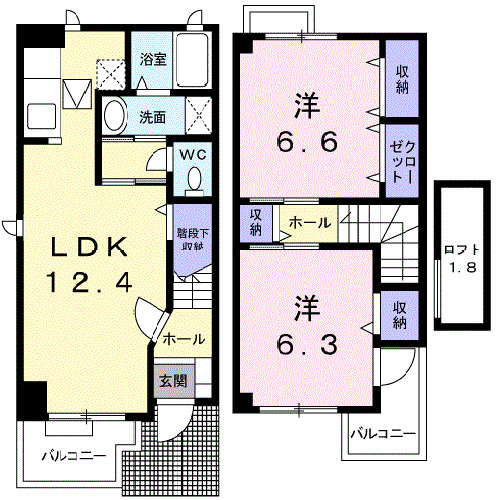 ロヴェールの間取り