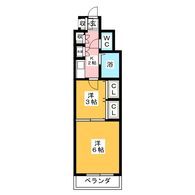 第２石井ビルの間取り