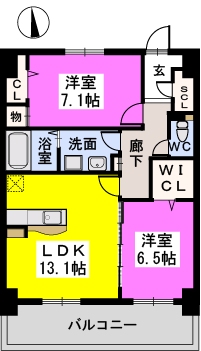 グラン　ソフィアの間取り