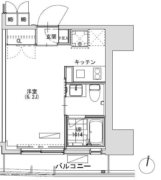 グランディオール広尾テラスの間取り