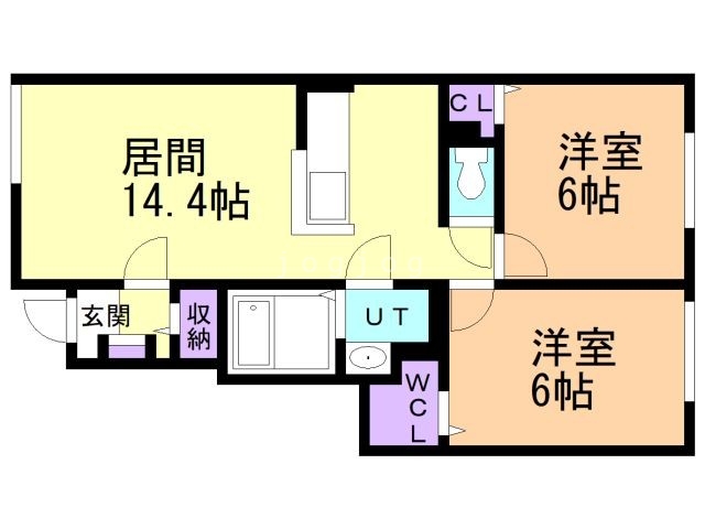 セプテットVIIの間取り