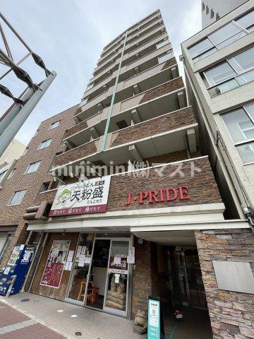 【ジェイ・プライド難波南の建物外観】