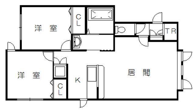 フルールIIの間取り