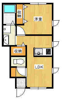 シャーメゾン昴の間取り