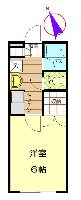 キャンパスセブンの間取り