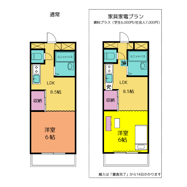 ユートピアフジの間取り