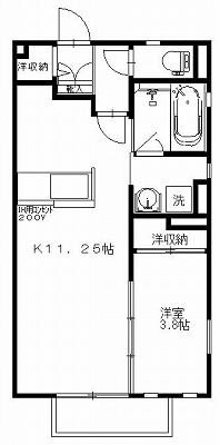 アウトピスタの間取り