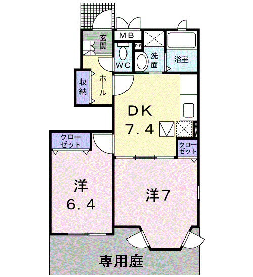 エクレールの間取り