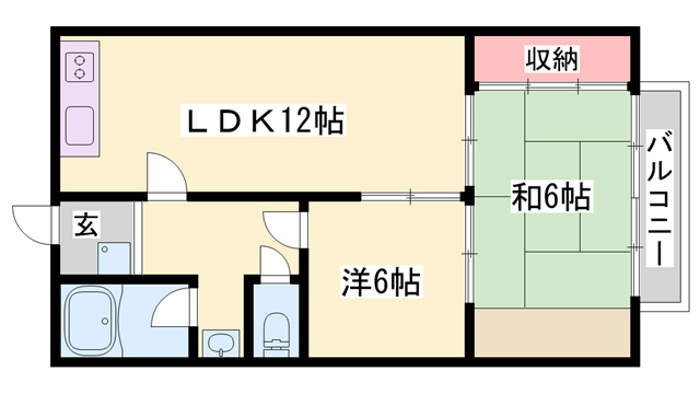 御立マンションの間取り